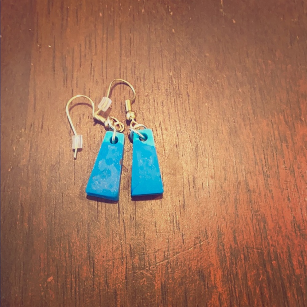 Handmade polymer clay earrings